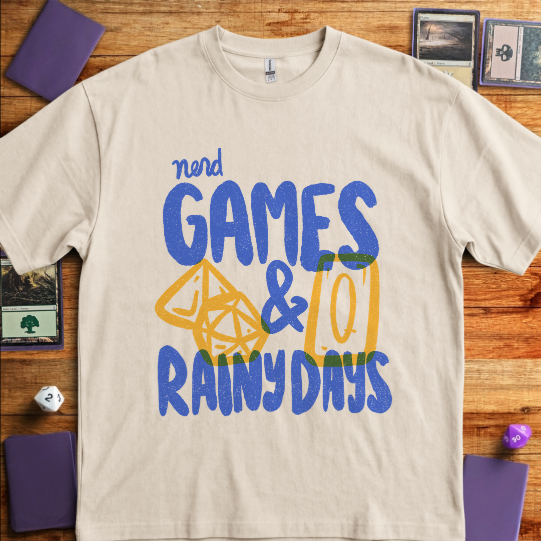 Nerd Games and Rainy Days - Sand