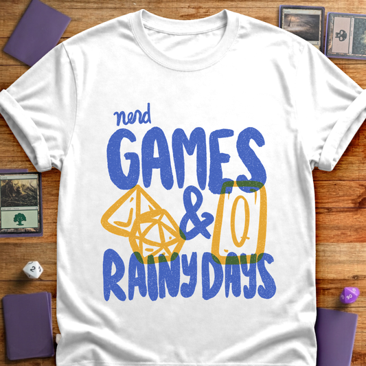 Nerd Games and Rainy Days - White