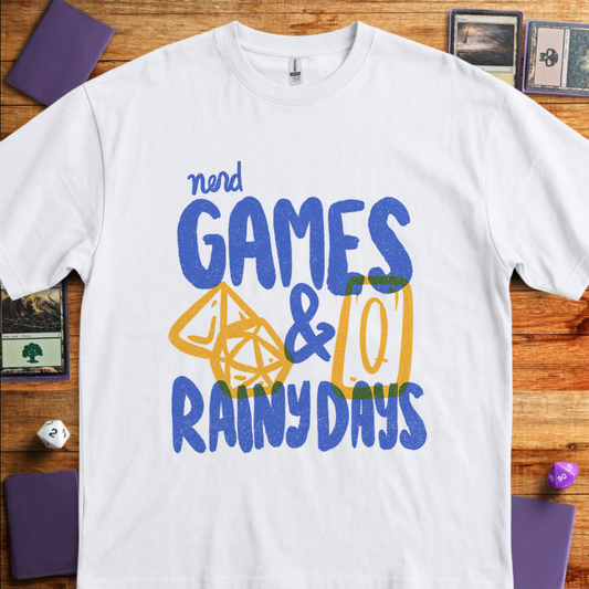 Nerd Games and Rainy Days - White
