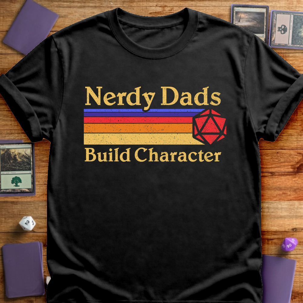 Nerdy Dads - Black