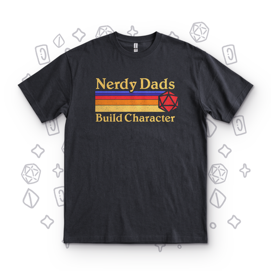 Nerdy Dads - Black