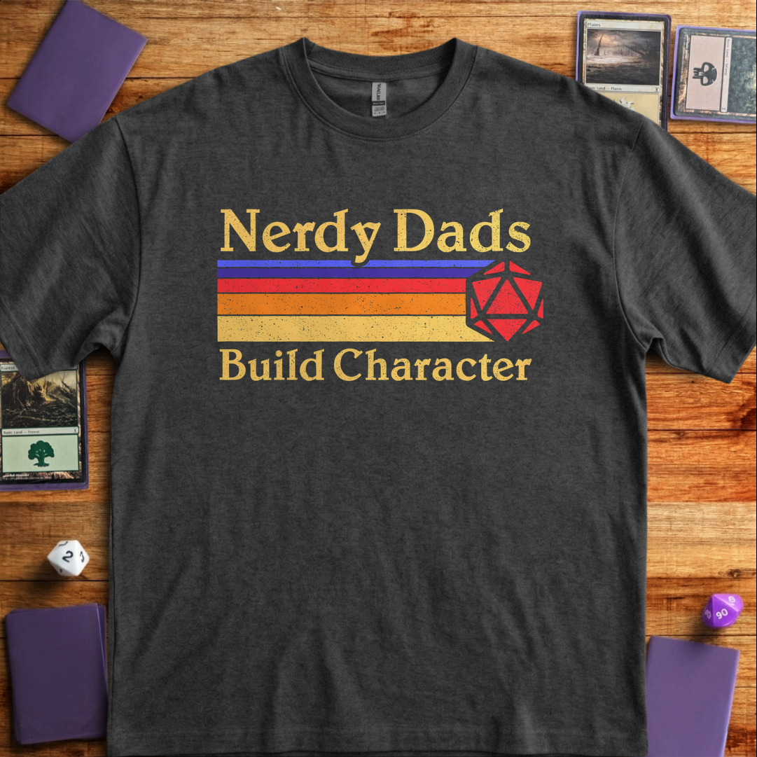 Nerdy Dads - Dark Heather Grey