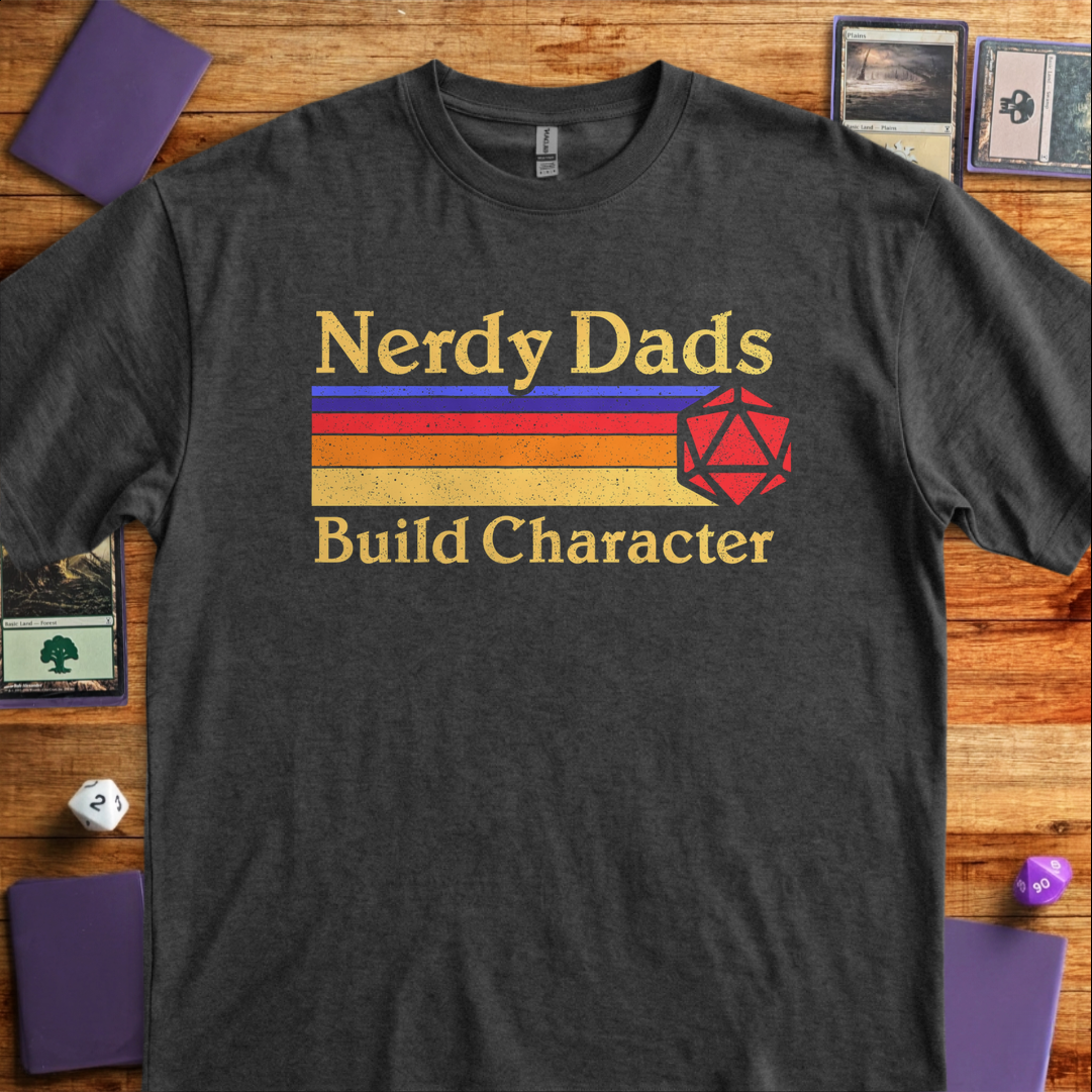 Nerdy Dads - Dark Heather Grey
