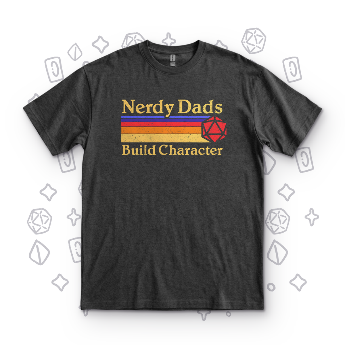 Nerdy Dads - Dark Heather Grey