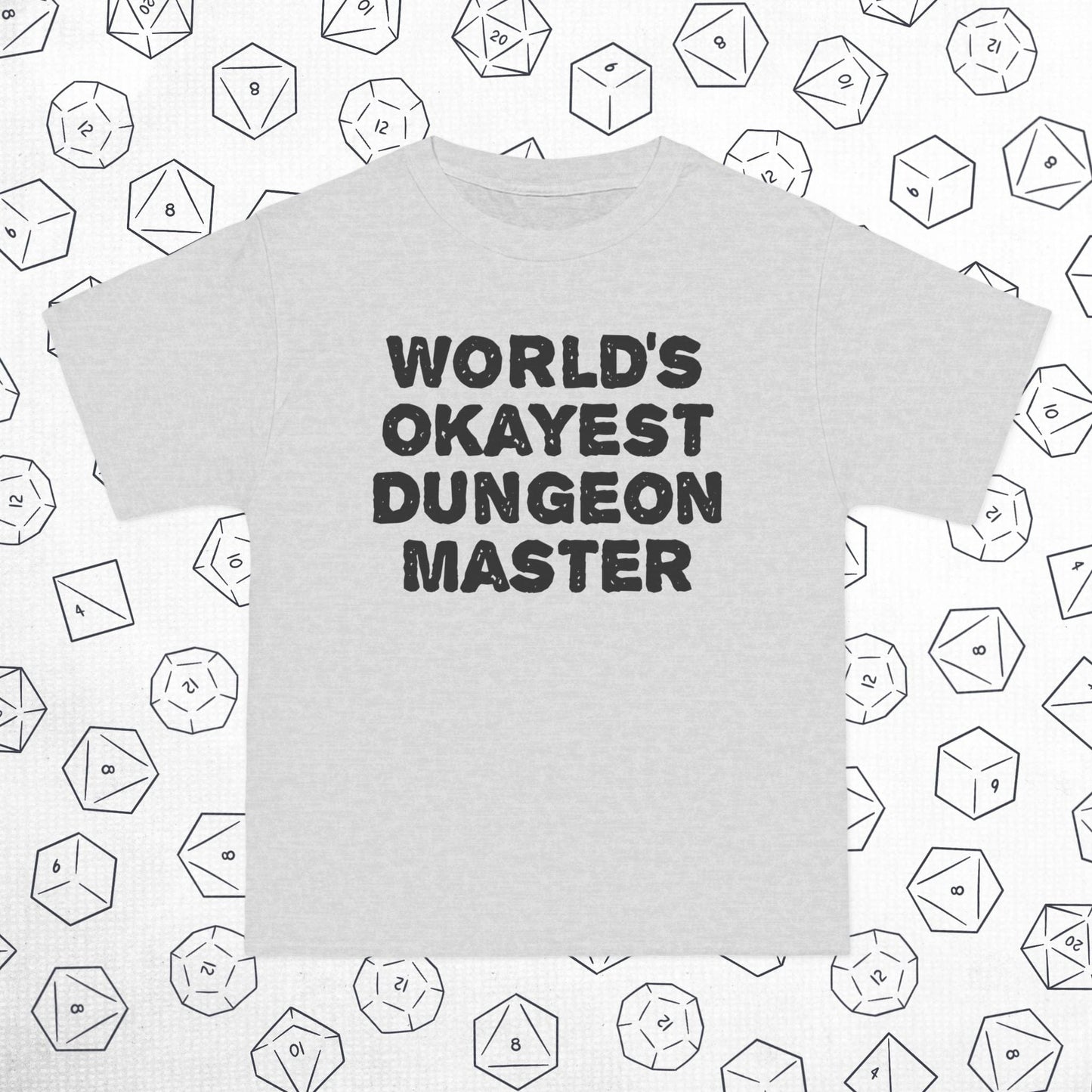 World's Okayest Dungeon Master - Hanes Beefy Tee