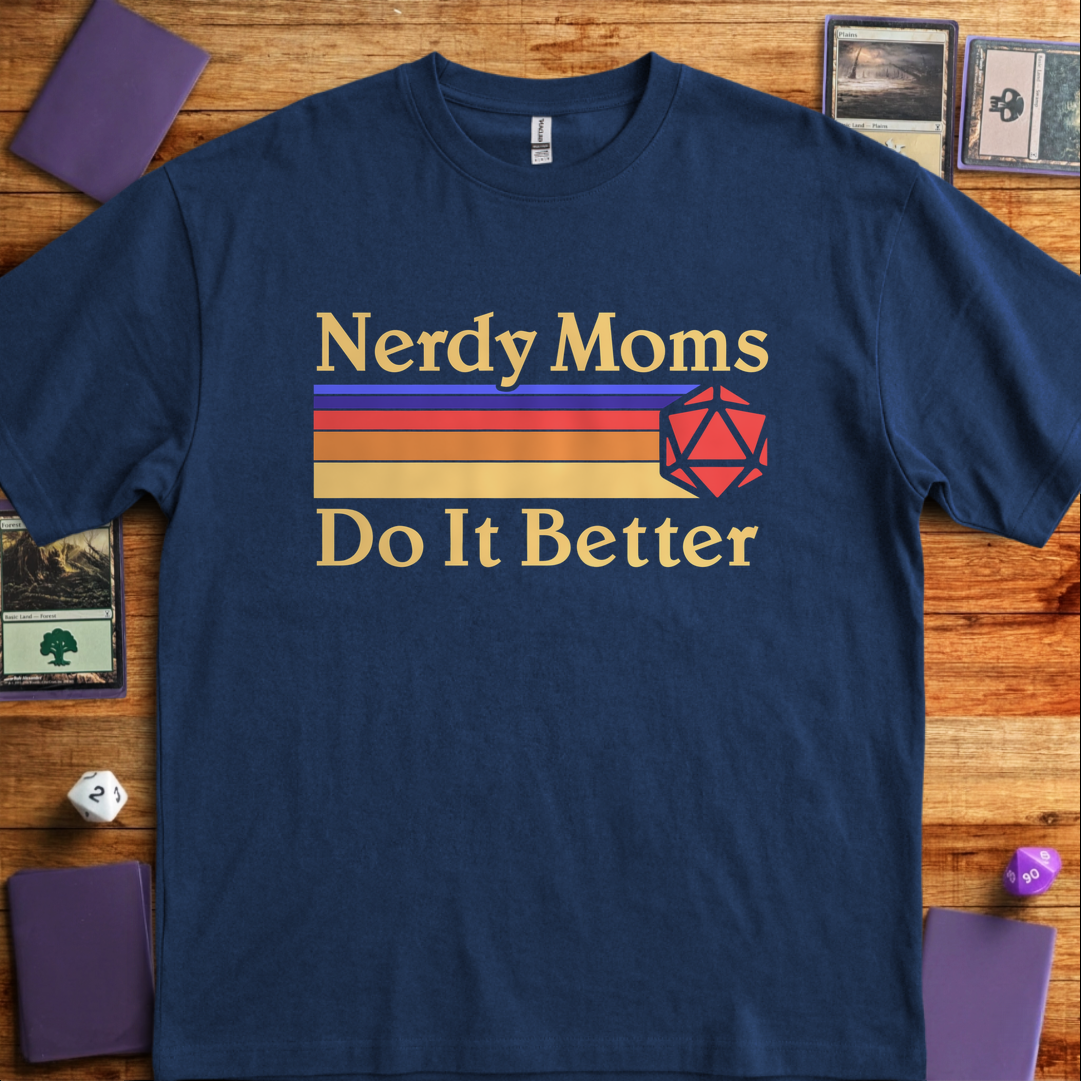 Nerdy Moms Do It Better - Navy