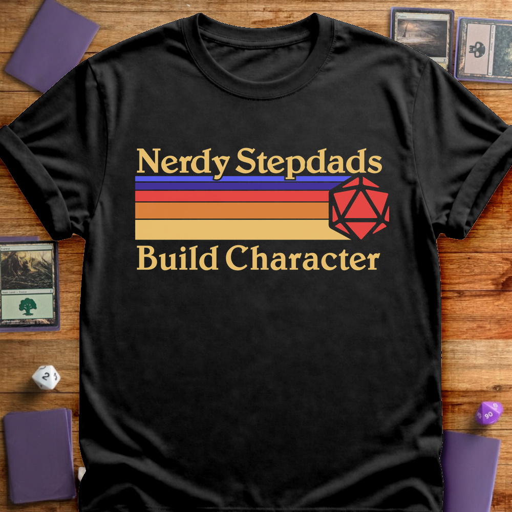 Nerdy Stepdads - Black