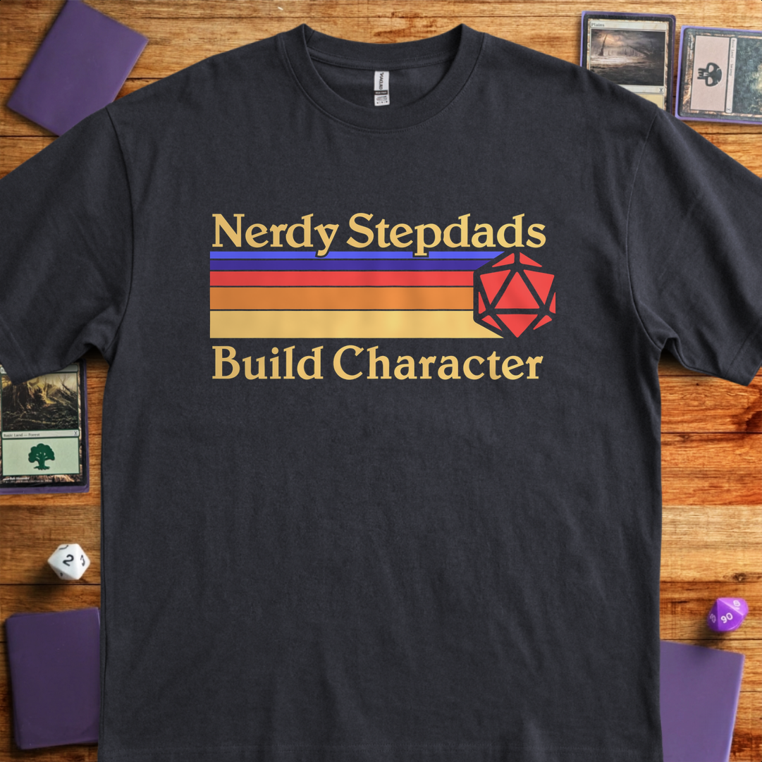 Nerdy Stepdads - Black