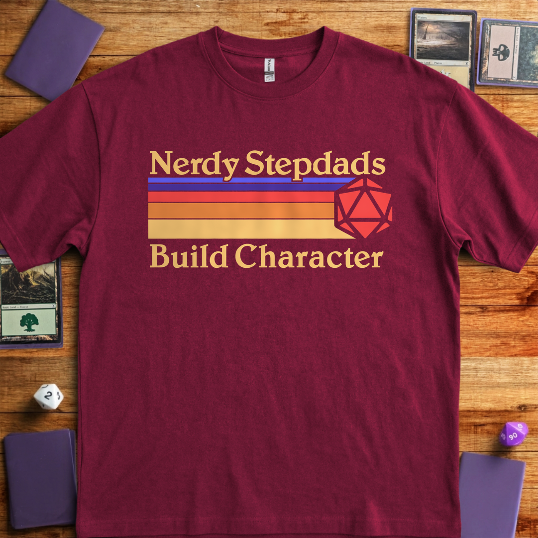 Nerdy Stepdads - Maroon