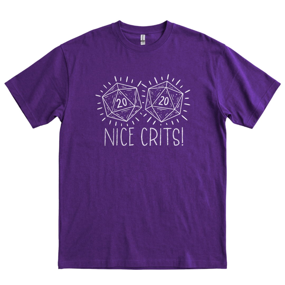 Nice Crits! - Purple