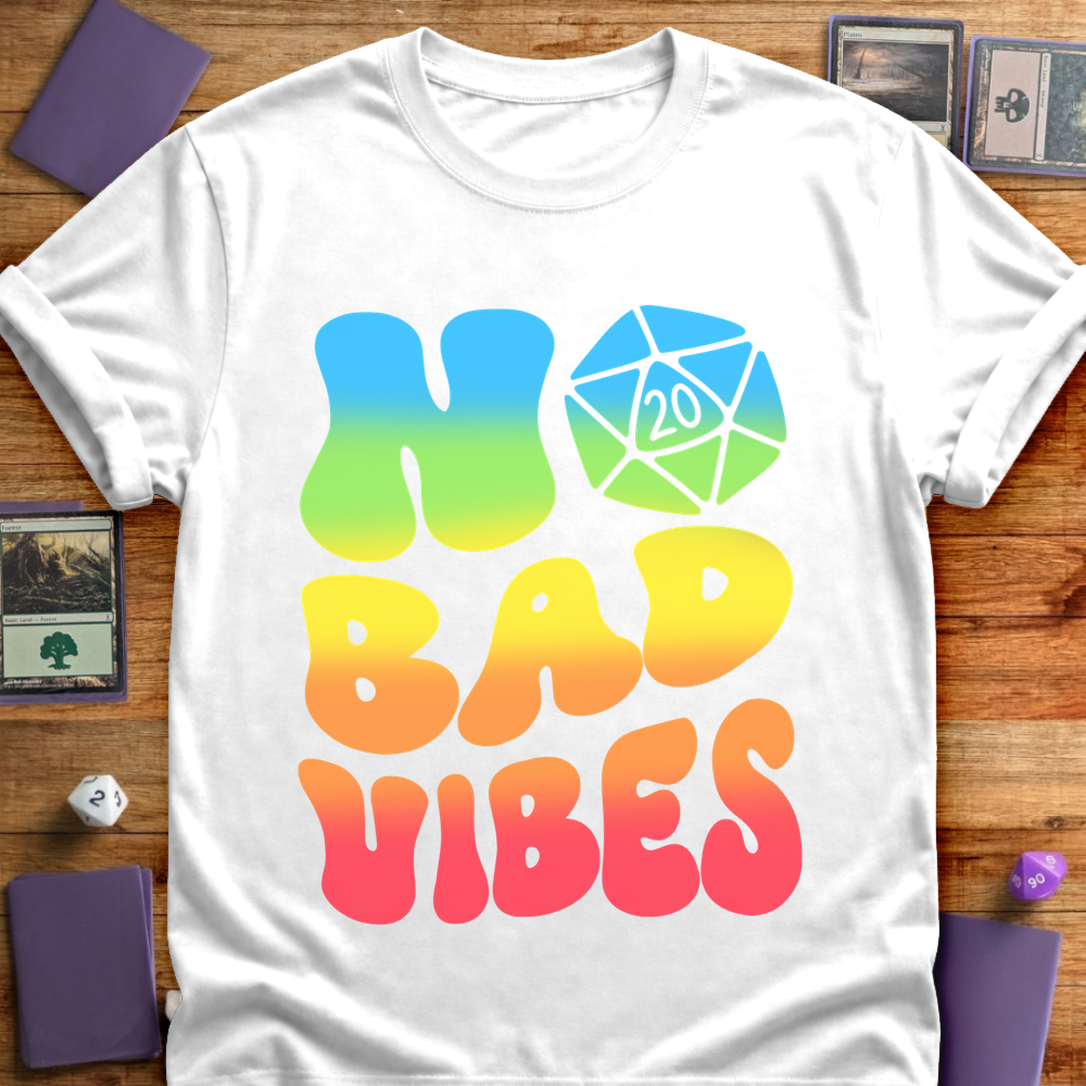 No Bad Vibes - White