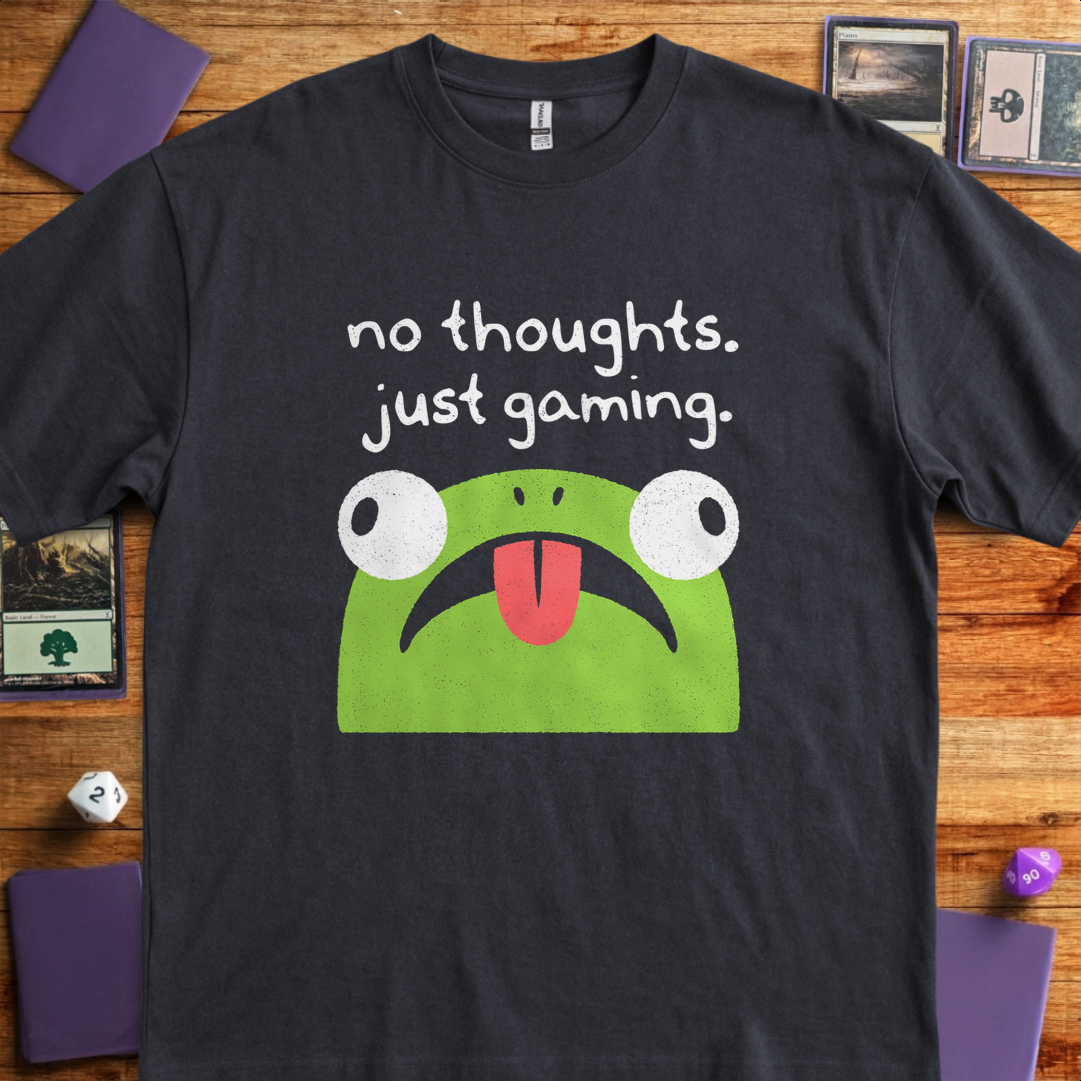 No Thoughts Just Gaming - Black