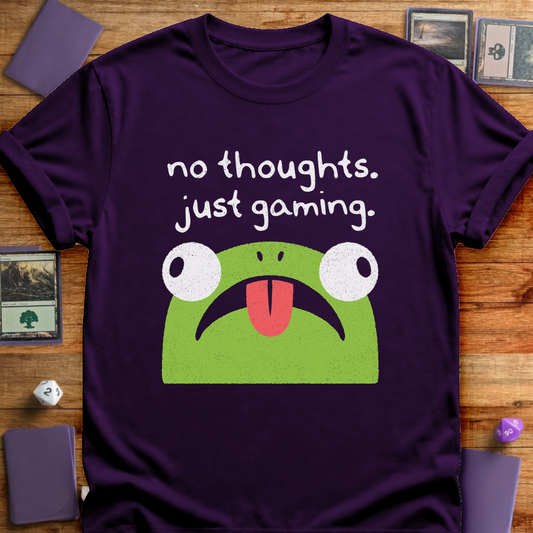 No Thoughts Just Gaming - Purple