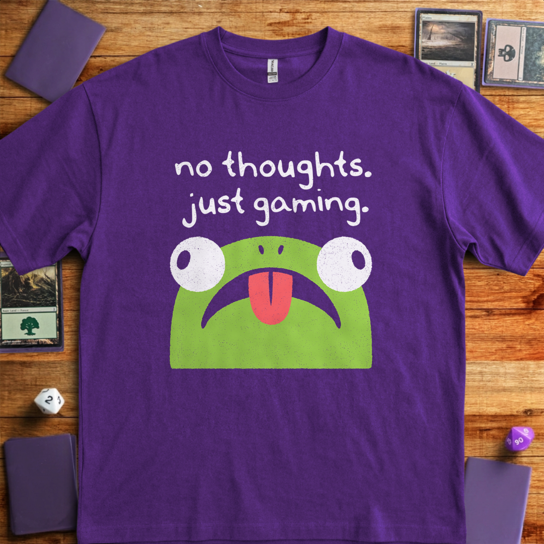 No Thoughts Just Gaming - Purple