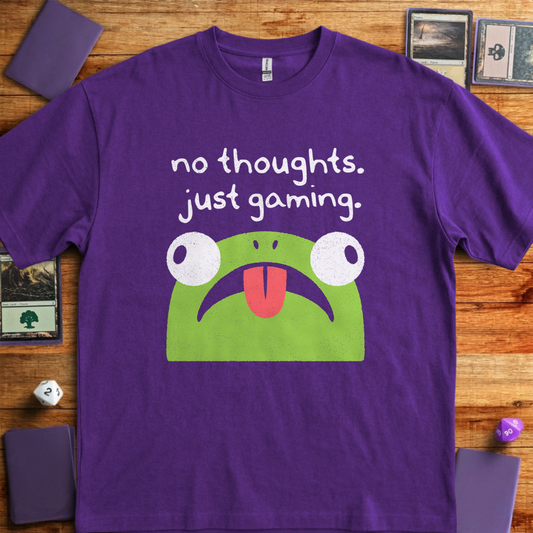 No Thoughts Just Gaming - Purple