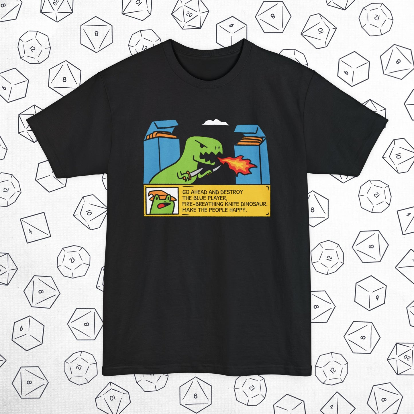 Destroy The Blue Player Tall Beefy-T® T-Shirt