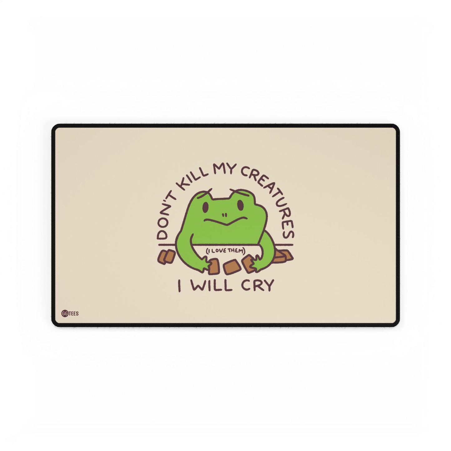 Don't Kill My Creatures Premium Stitched Playmat - 24"x14"