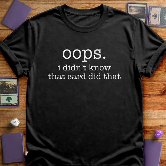 Oops - Black