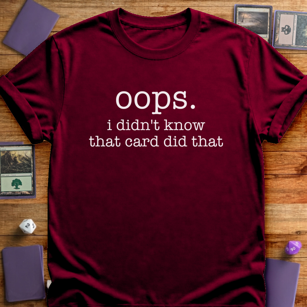 Oops - Maroon