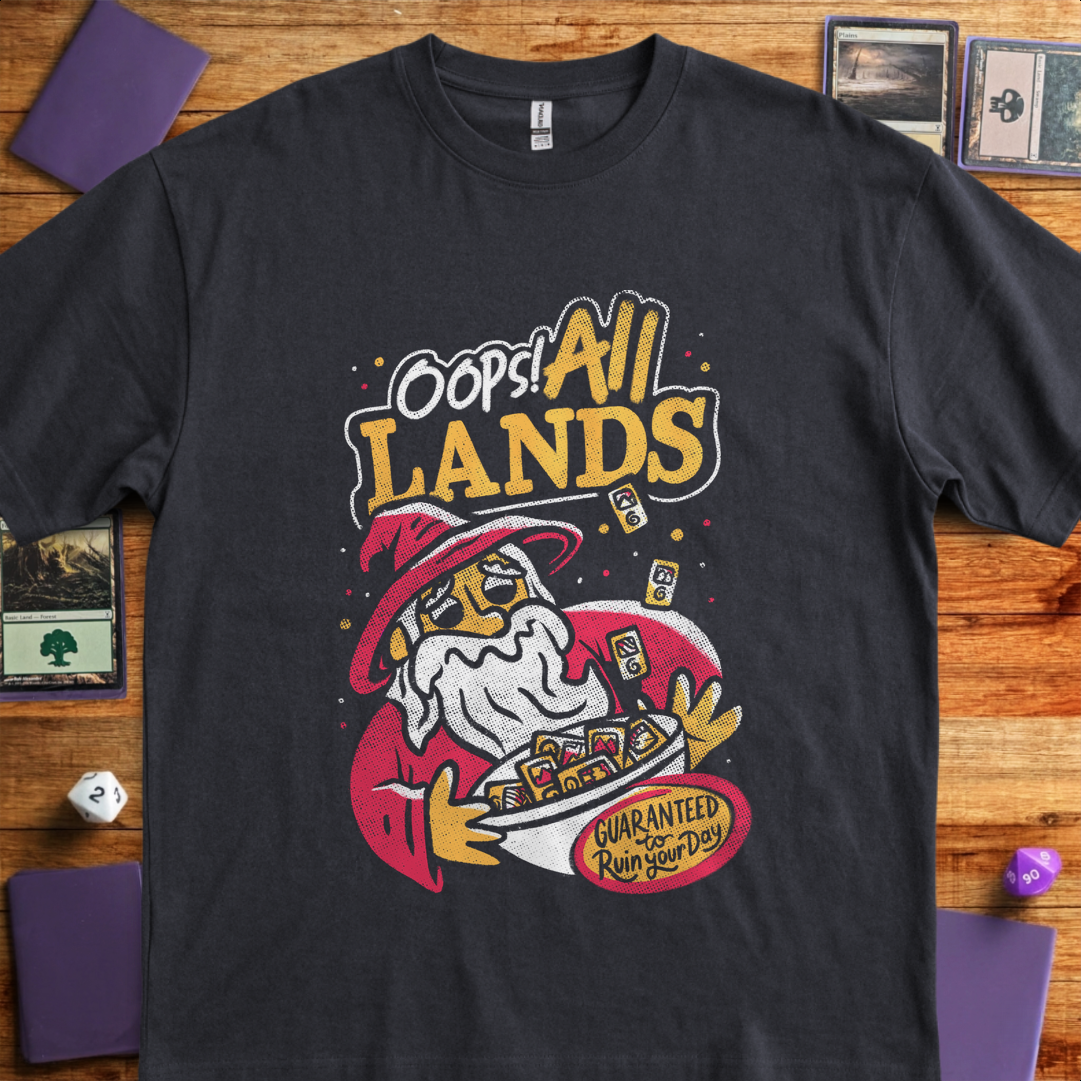 Oops All Lands - Black
