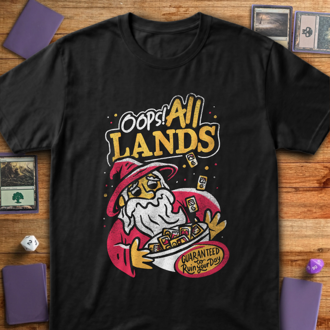 Oops All Lands - Black