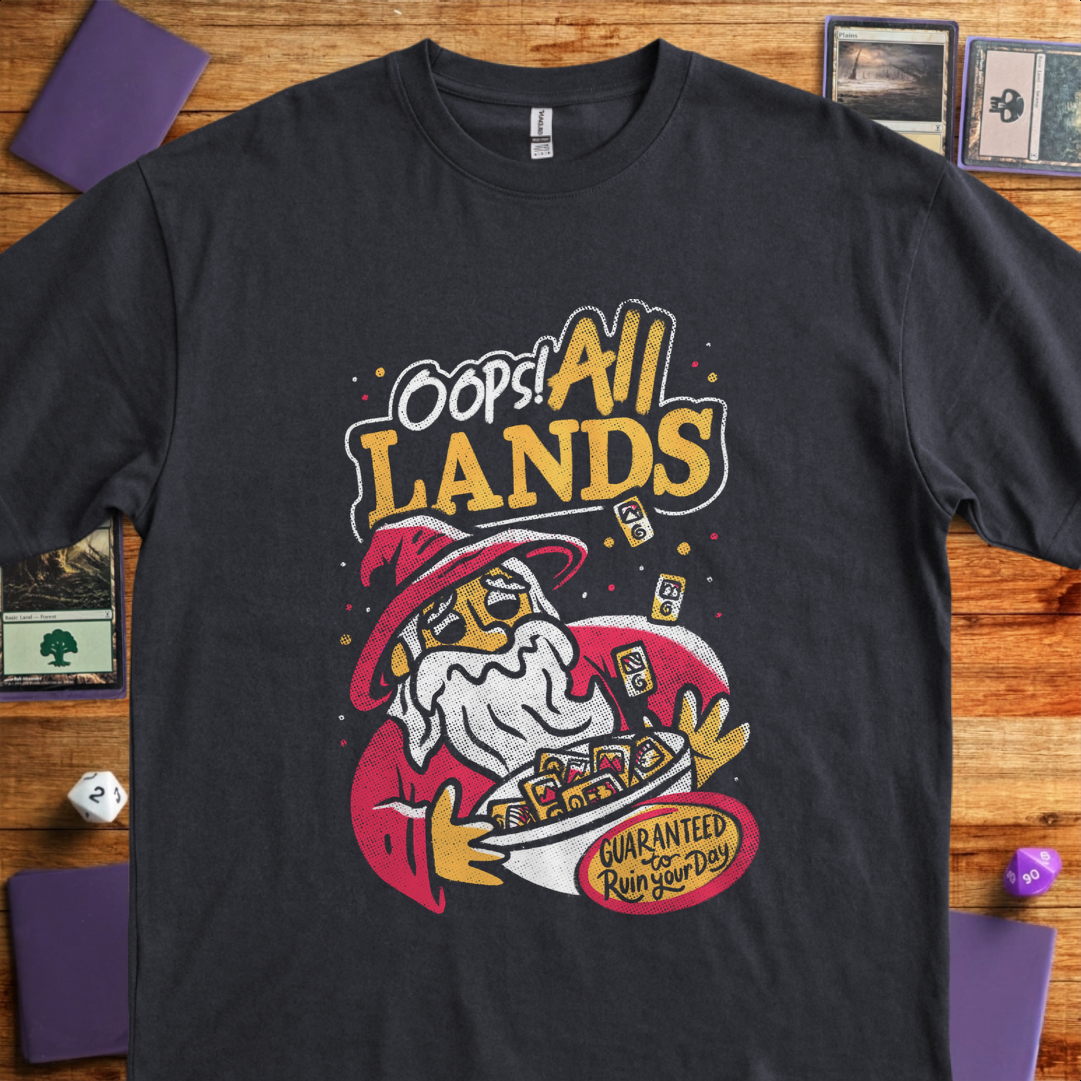 Oops All Lands - Black