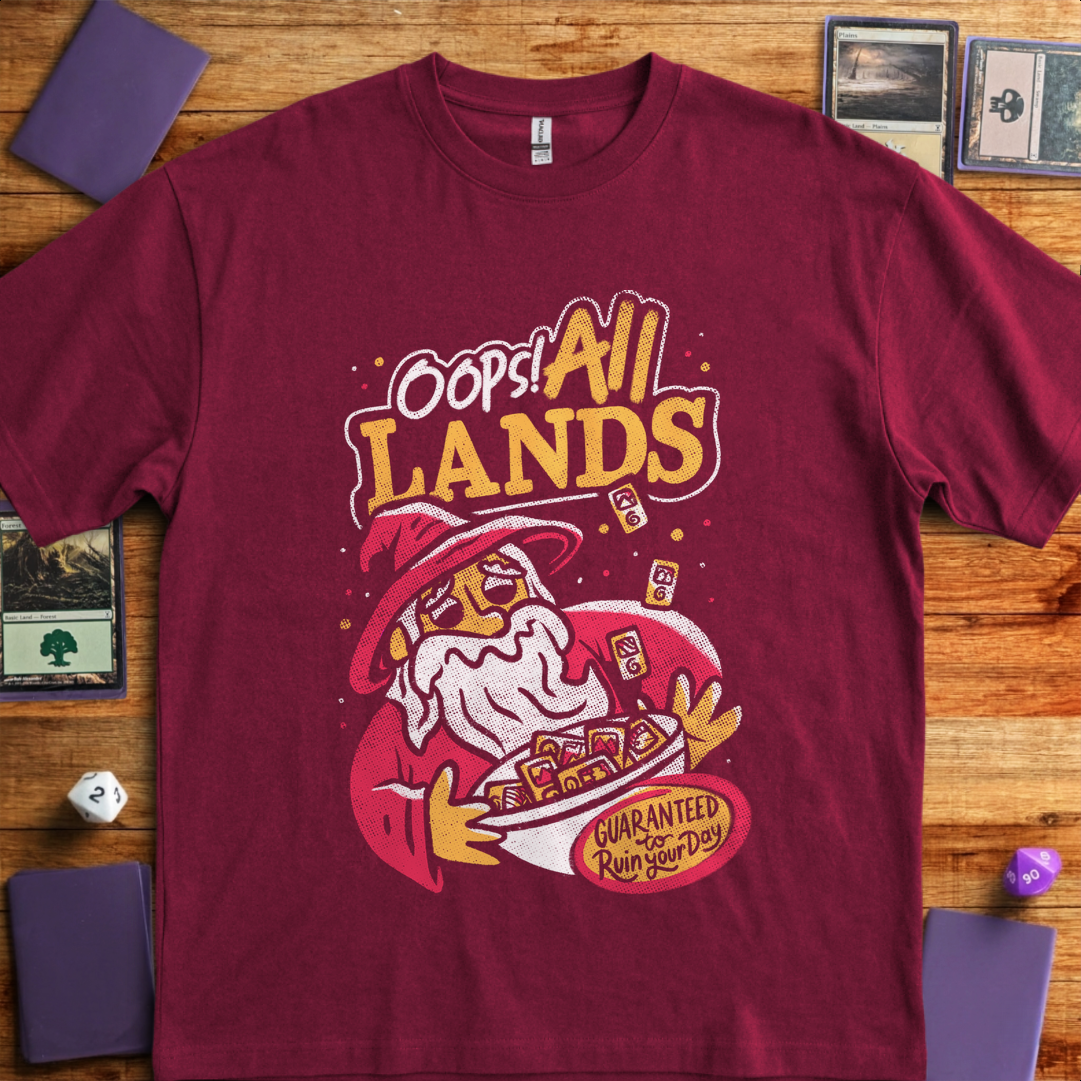 Oops All Lands - Maroon