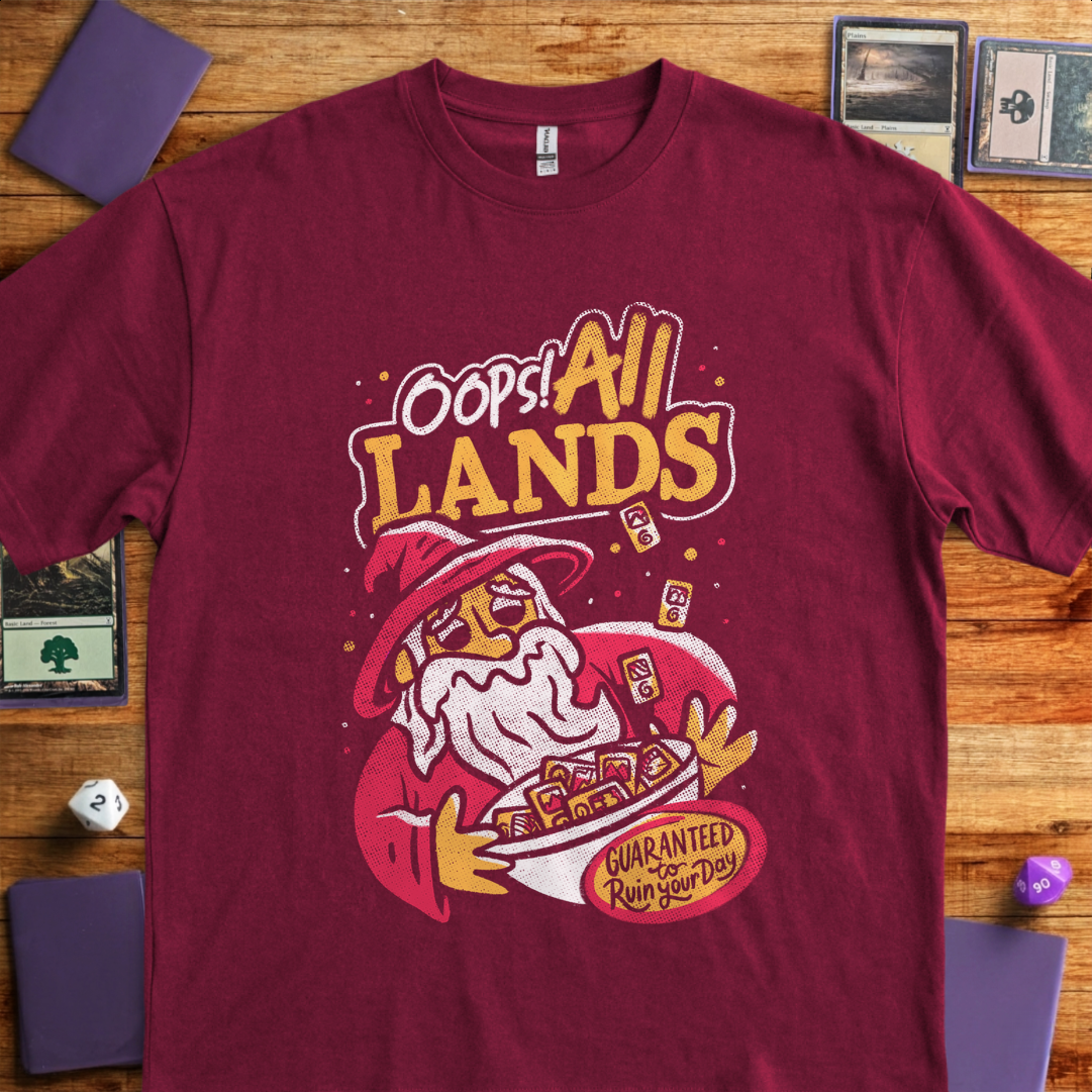 Oops All Lands - Maroon