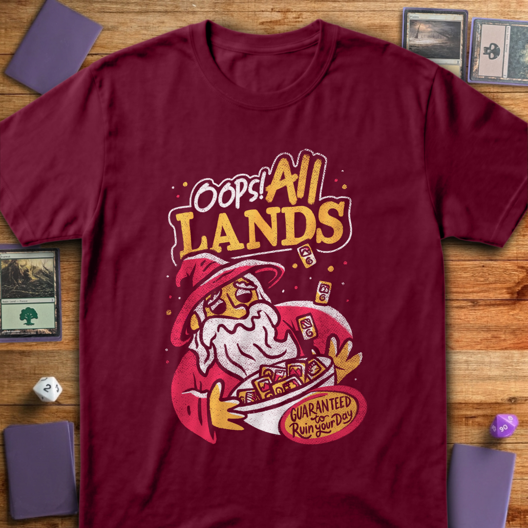 Oops All Lands - Maroon