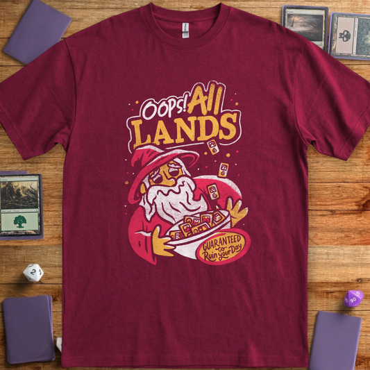 Oops All Lands - Maroon