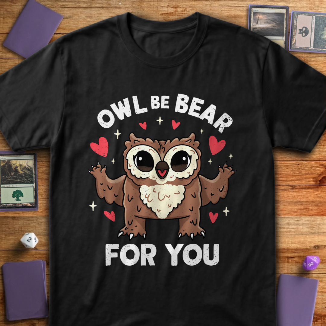 Owl Be Bear for You - Black