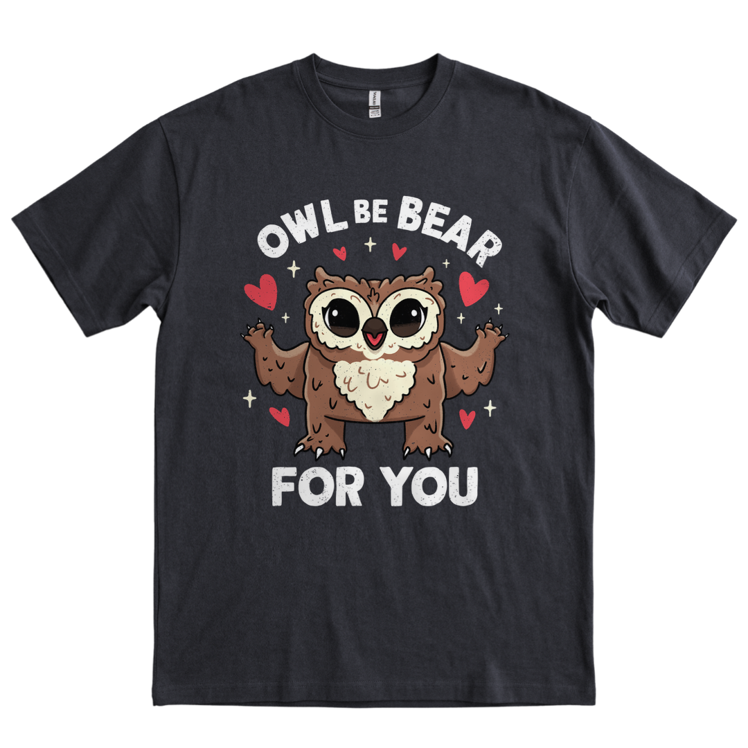 Owl Be Bear for You - Black