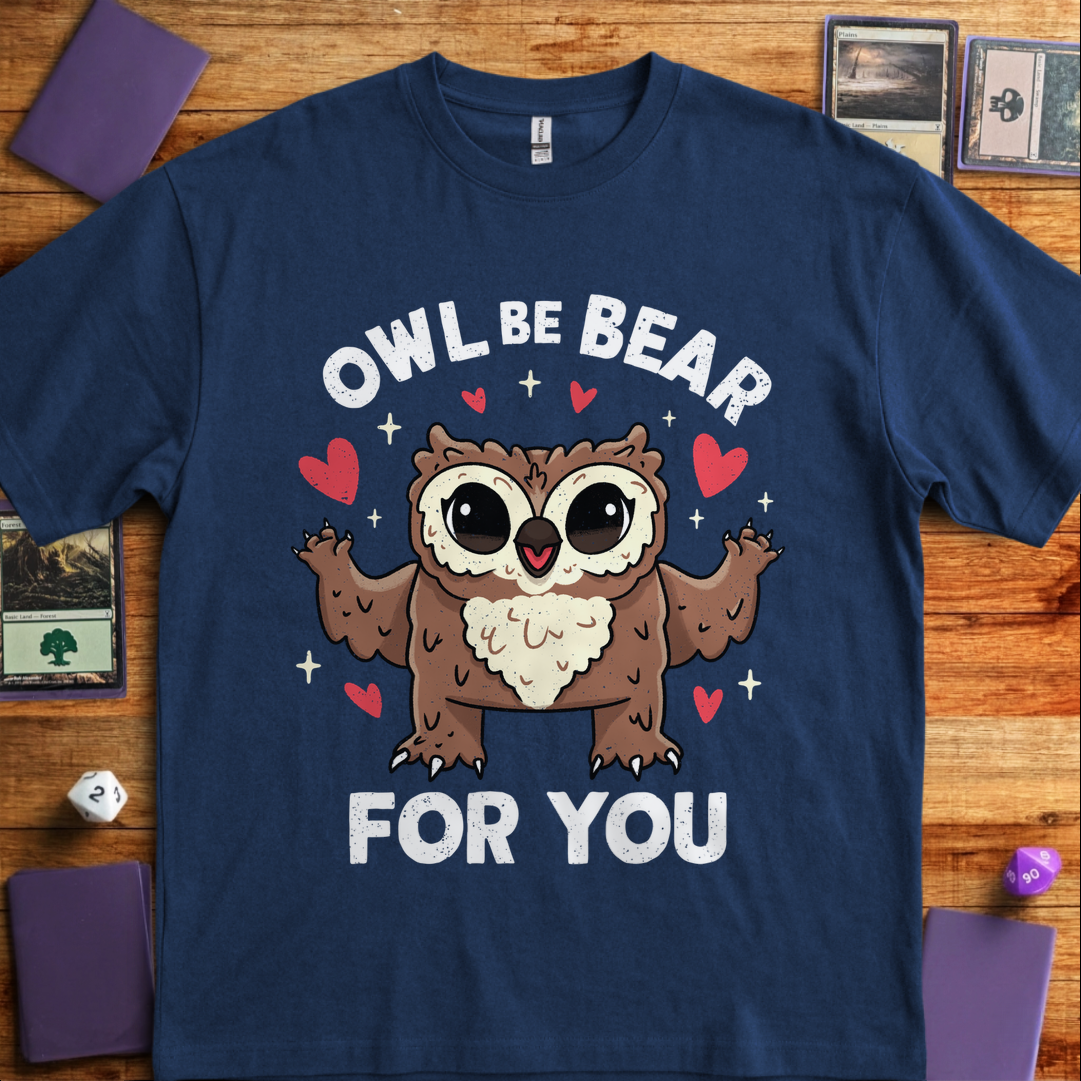 Owl Be Bear for You - Navy