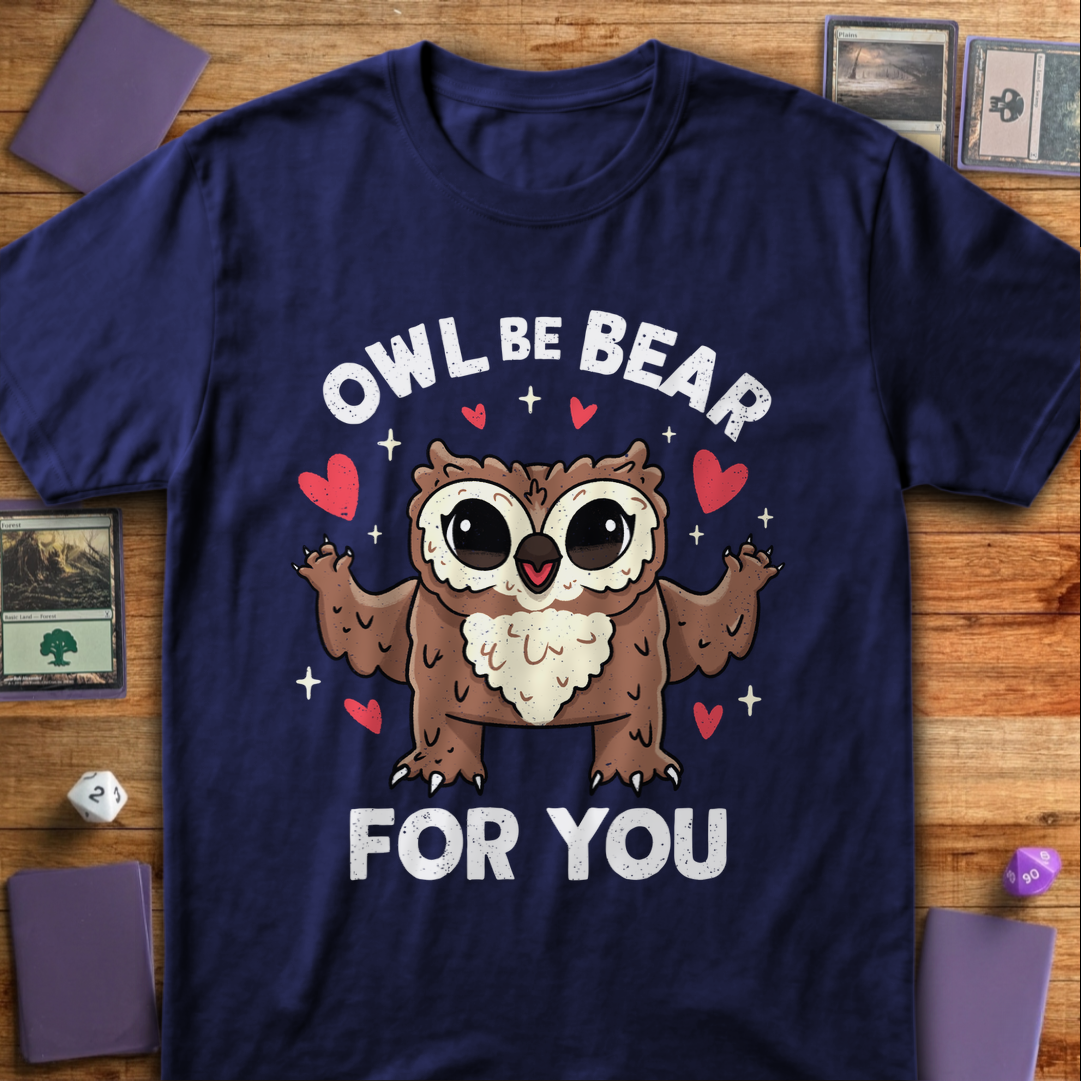 Owl Be Bear for You - Navy