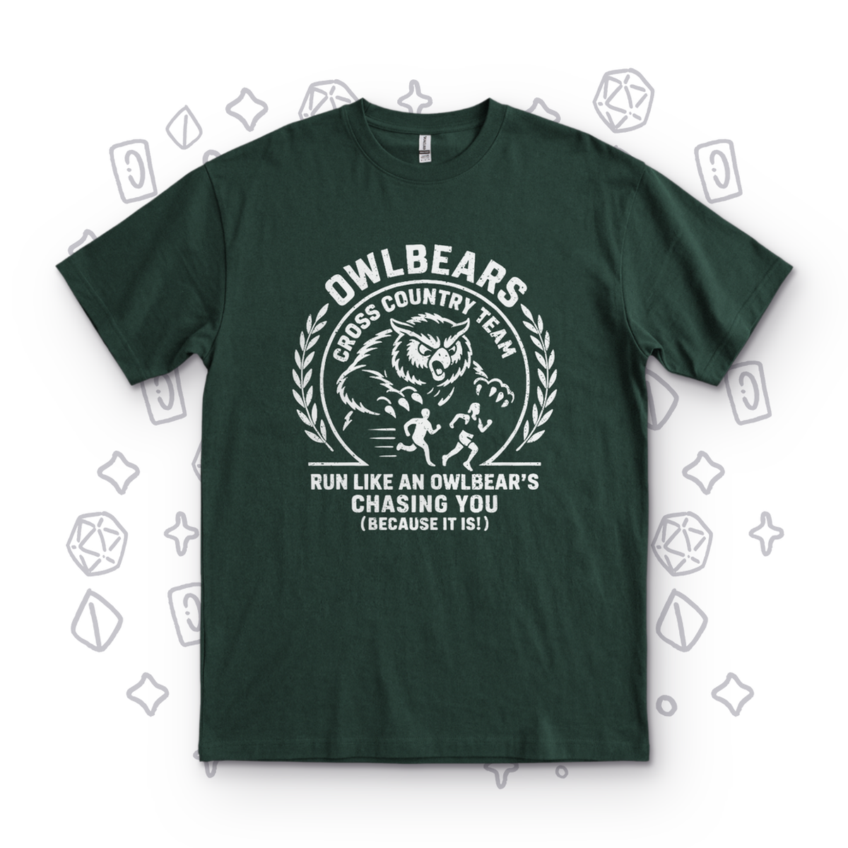 Owlbears Cross Country - Forest Green