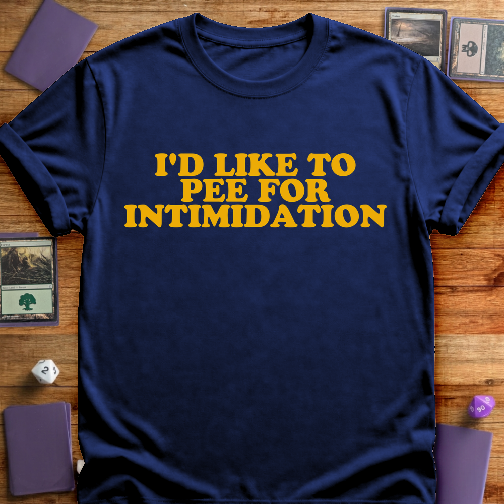 Pee For Intimidation - Navy