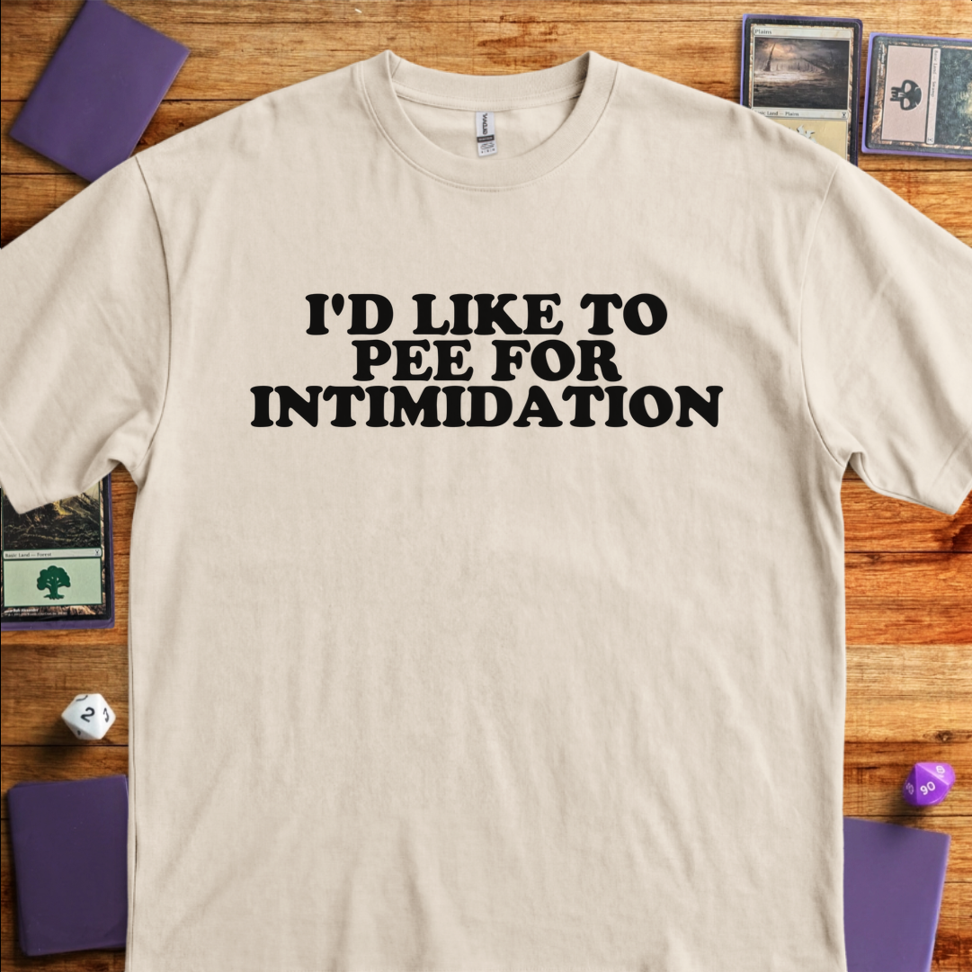 Pee For Intimidation - Sand