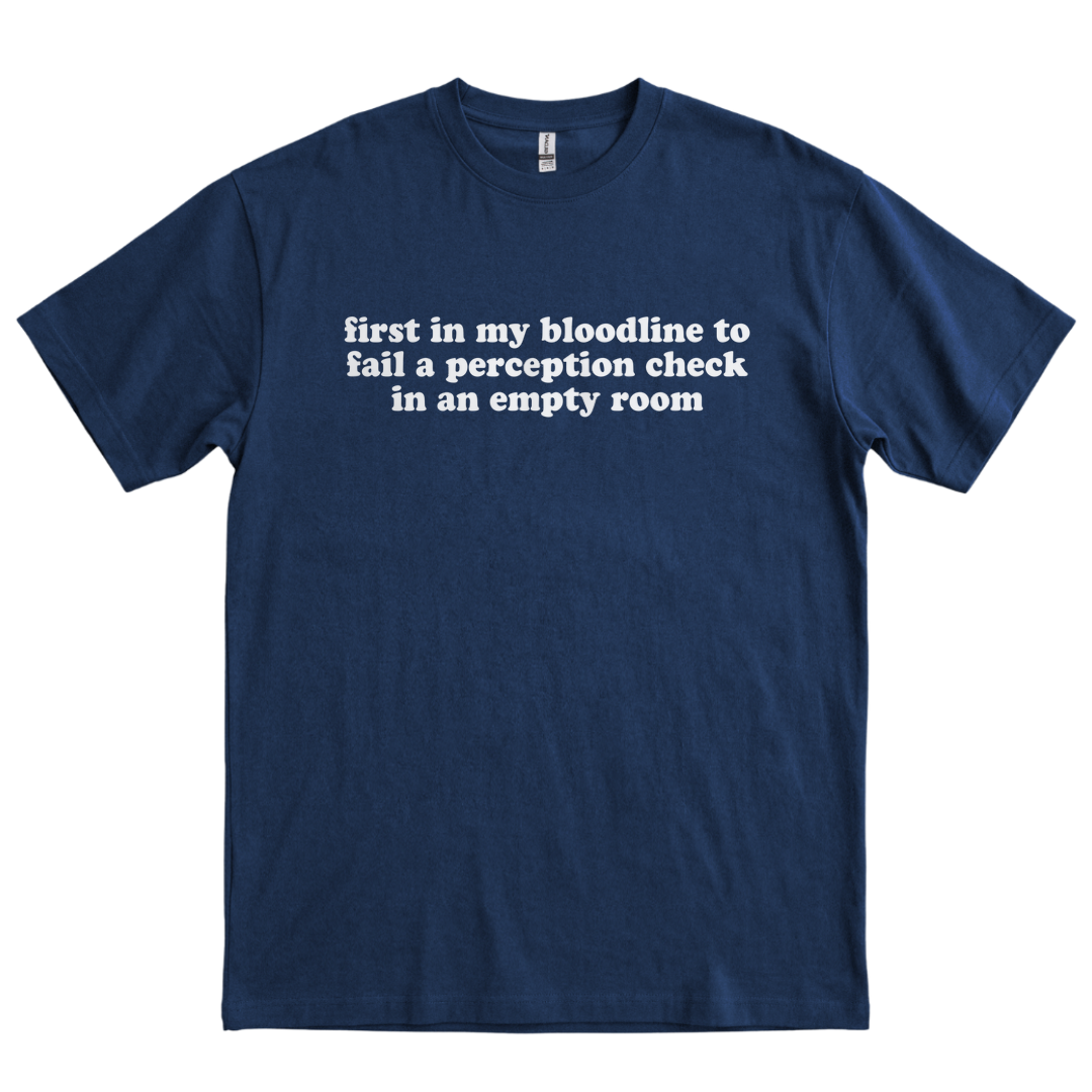 Perception Check - Navy