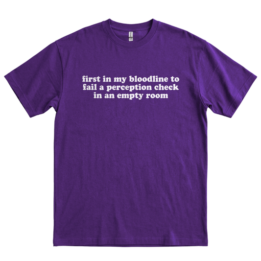 Perception Check - Purple