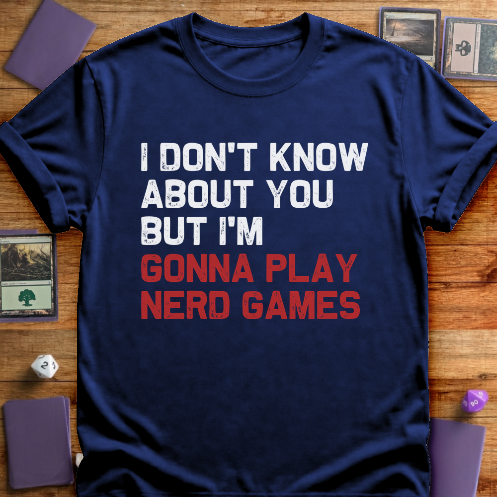 Play Nerd Games - Navy