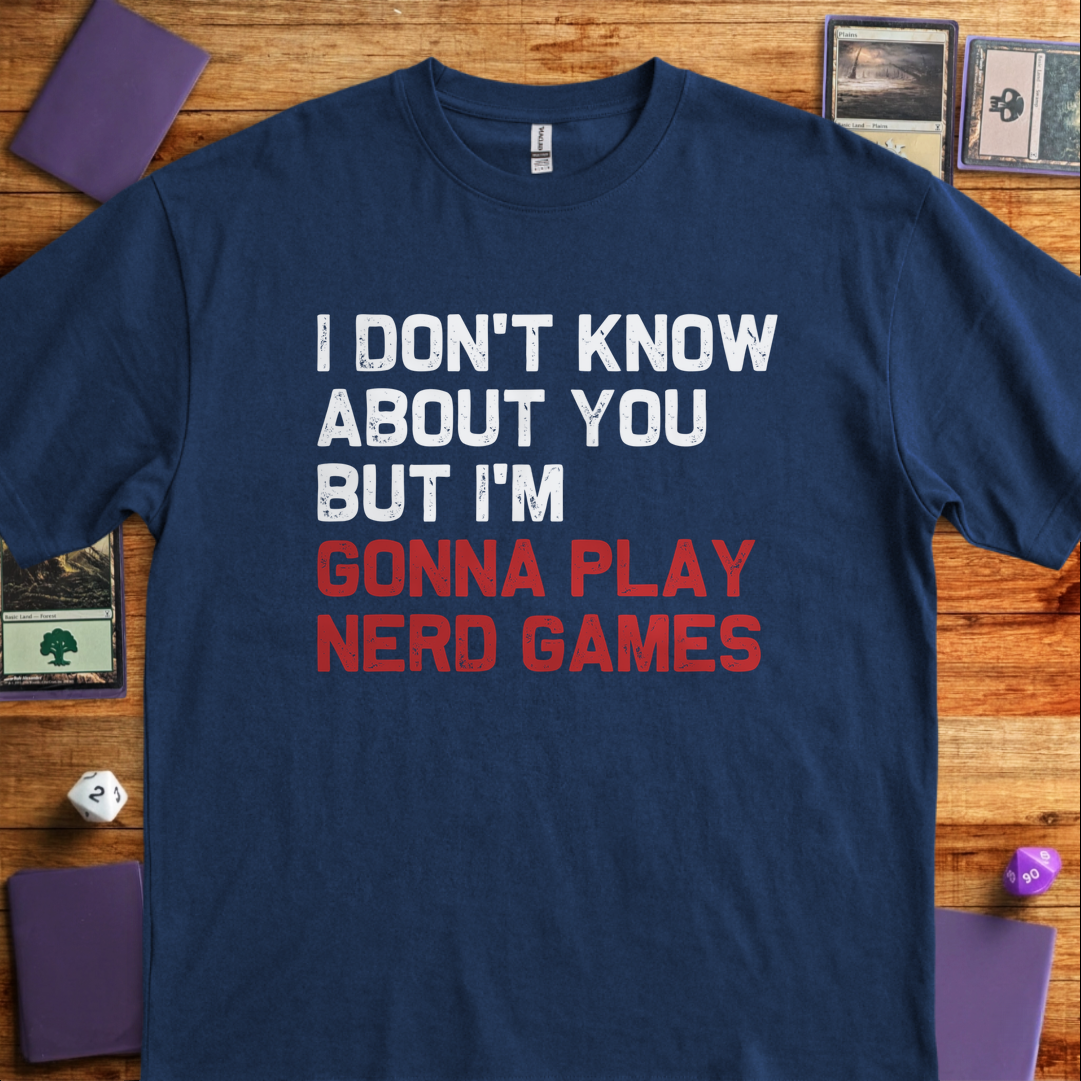 Play Nerd Games - Navy