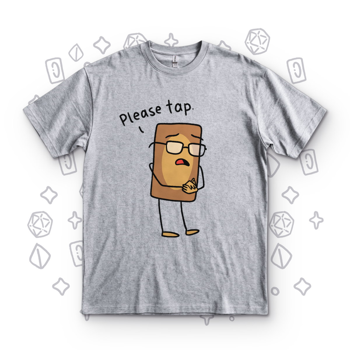 Please Tap - Sport Grey