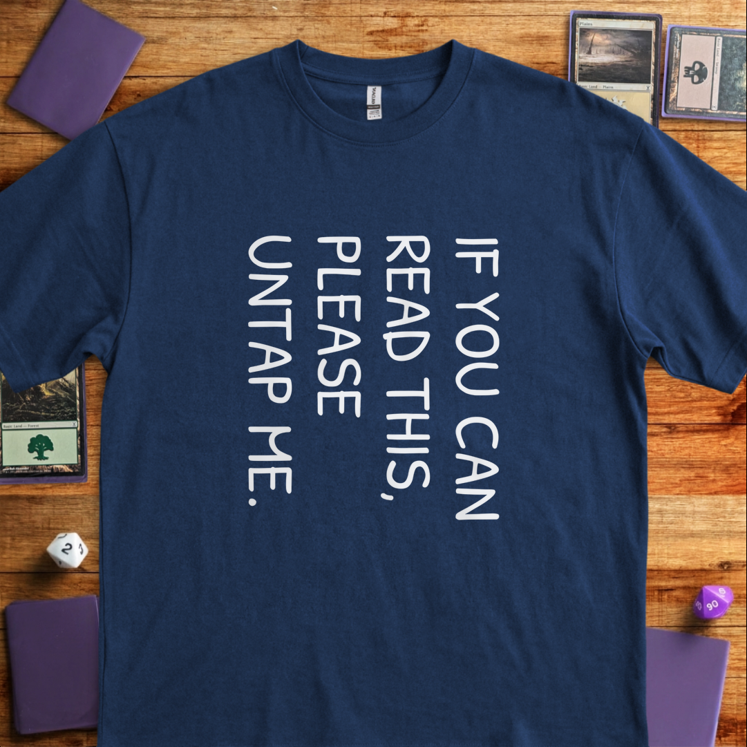 Please Untap Me - Navy