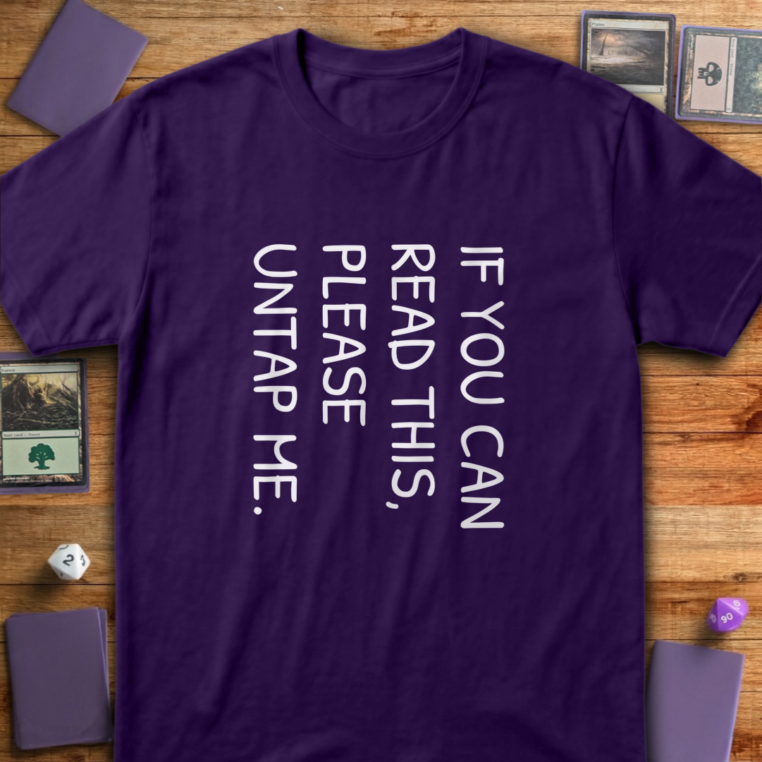 Please Untap Me - Purple
