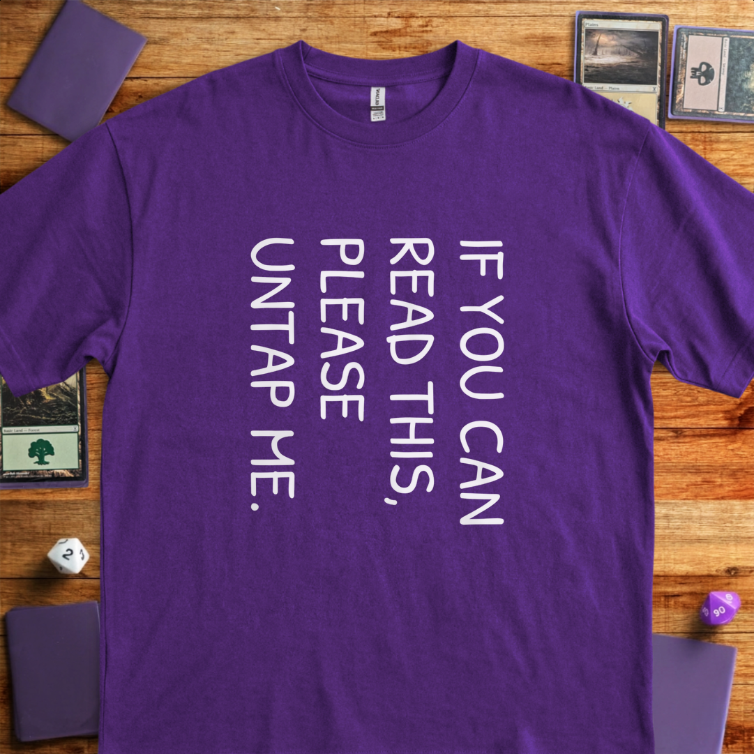 Please Untap Me - Purple