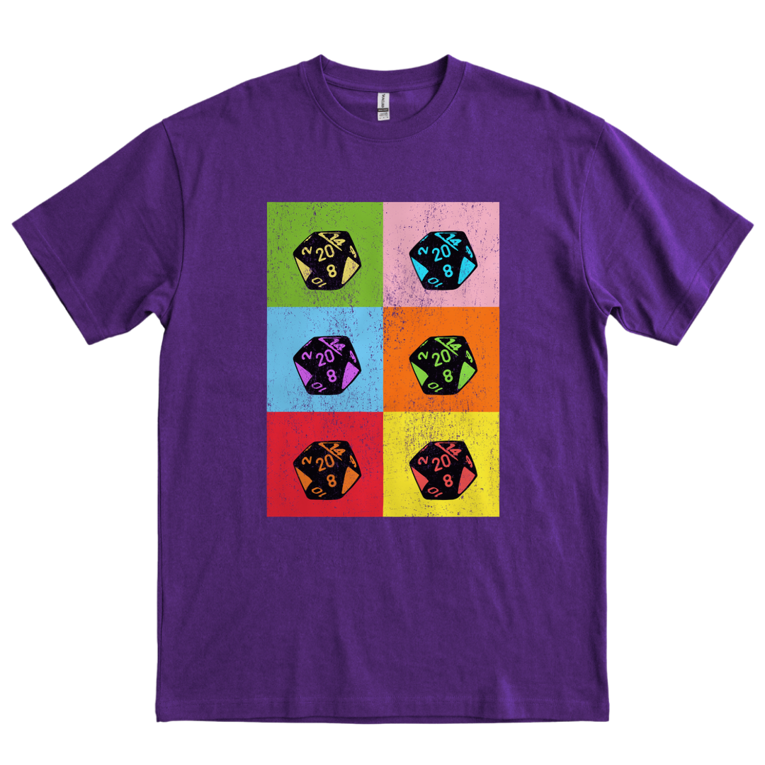 Pop D20 - Purple