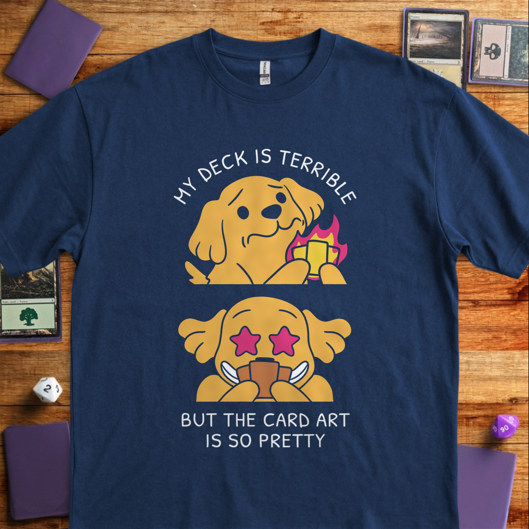 Pretty Card Art - Navy