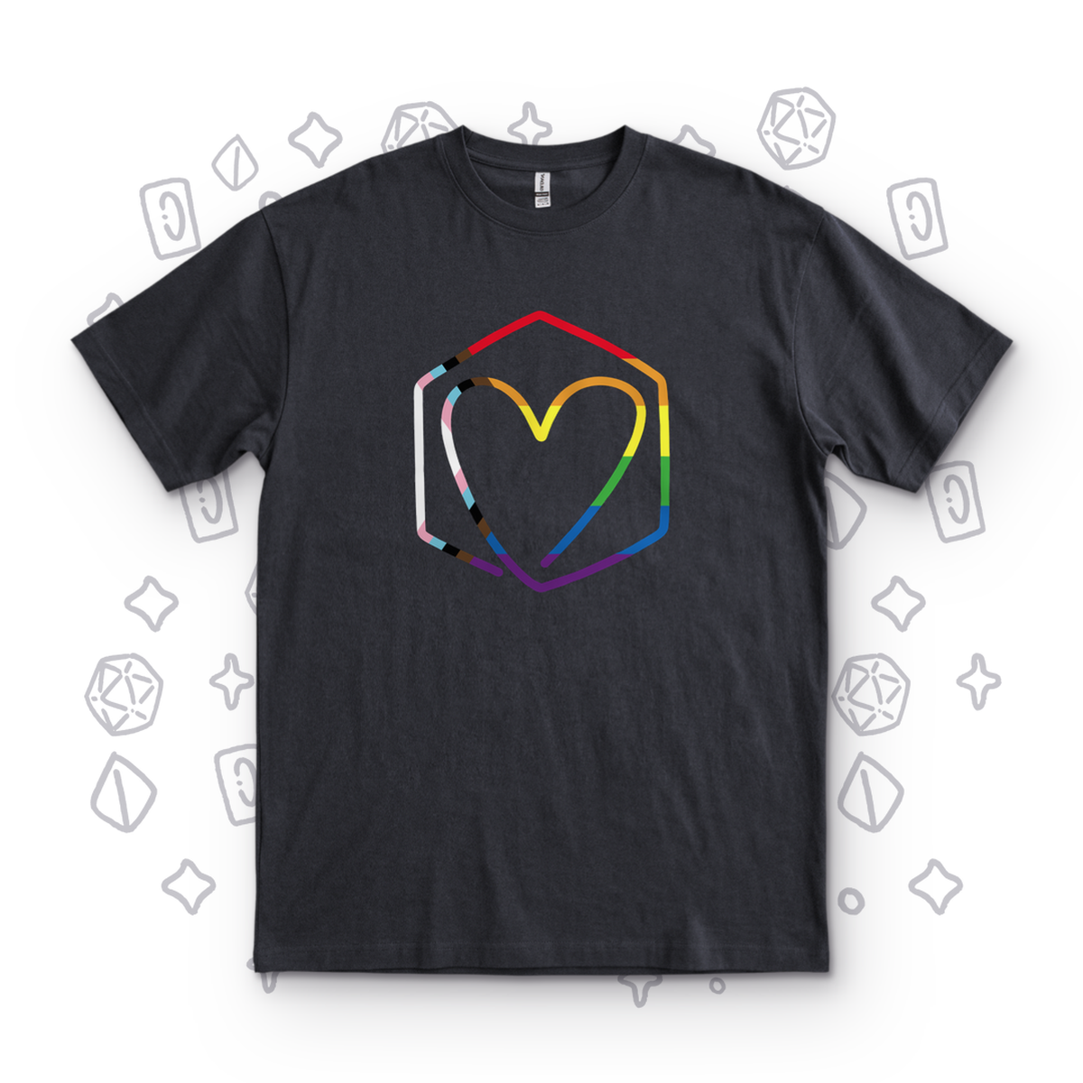 Progress Heart - Black