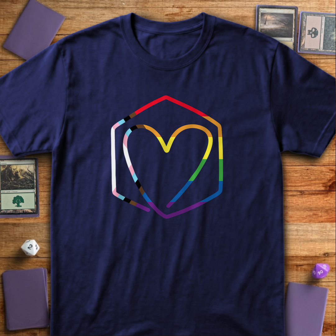 Progress Heart - Navy