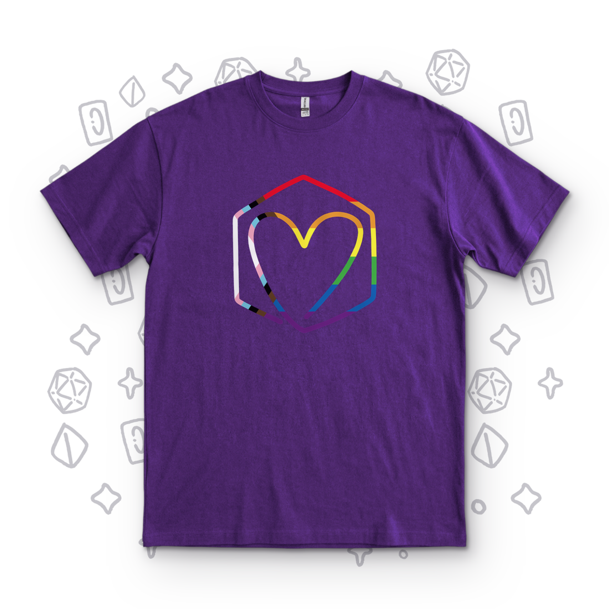 Progress Heart - Purple